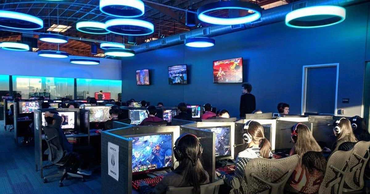Neon Forge studio workspace